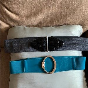(2) Plus Size Belts - Fits Sizes 16-20